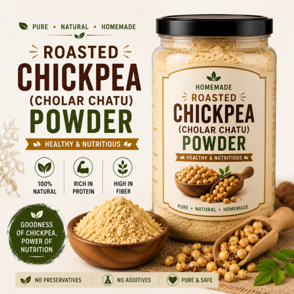 Rostaded Chickpea(Cholar Chatu)Powder